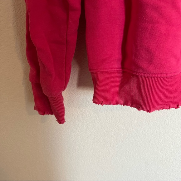 Emma & Sam | Hot Pink Crewneck Sweatshirt - Picture 4 of 4